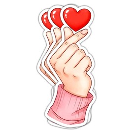 TODOLIA (3Pcs-3in) Funny K-Drama Sticker Pack, Cute Girly Korean Drama Lover Sticker, K-Drama Fan Gift, Korean Movies Kpop Decoration for Laptop Tablet Planner Water Bottle Helmet Car Vehicles - 03