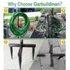 Garbuildman Garden Hose Holder Stand- Outdoor Water Pipe Metal Reel