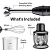 Braun MQ50202M MultiQuick 5 Vario Hand Blender, Black