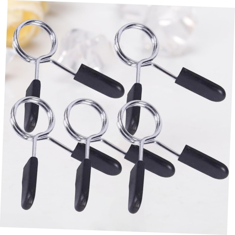 TOVINANNA Barbell Spring Clip Collars Dumbbell Lock Collars 27mm Clamps