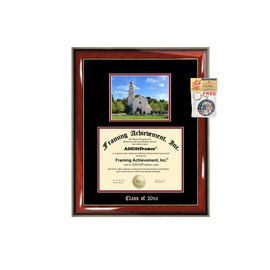 Diploma Frame Big Saint Mary's College of California Graduation Gift Case Embossed Picture Frames Engraving Degree Graduate Bachelor Masters MBA PHD Doctorate School