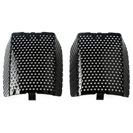 Cyreedom Motorcycle 1 Pair Front Caliper Brake Screen Inserted Covers Caliper Guards Caliper Brake Shield for Harley Touring, Road King, Electra Street Glide FLHT, FLHX & V-Road Models (Black)