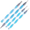JUYA Quilling Slotted Tools with Stainless Steel Head (Blue, Set