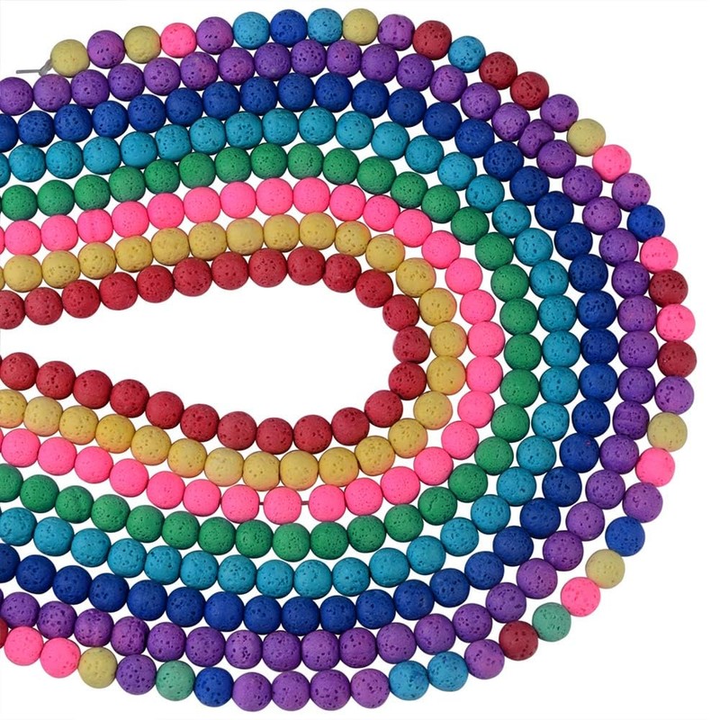 Natural Stone Beads for Jewelry Making Round Smooth Genuine Green