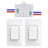 Cerhot Self Powered Wireless Light Switch Kit Remote Light Switches