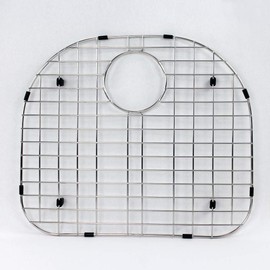 Transolid TSGM24211 Meridian Bottom Sink Grid, 19.09-in L x 16.45-in W x 1-in H, Stainless Steel