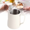 Stainless Steel Frothing Pitcher Milk Frothing Cup with Measurement Scales