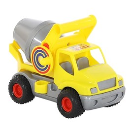 Polesie Polesie0797 "Construck" Cement Mixer, Yellow Toy