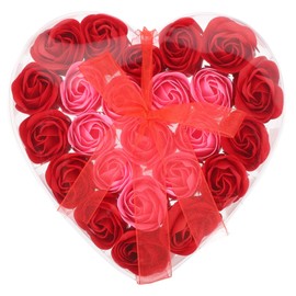 TOVINANNA Diy Soap Flower Decorations Simulated Flowers Elegant Party Soap Bouquets Present Box