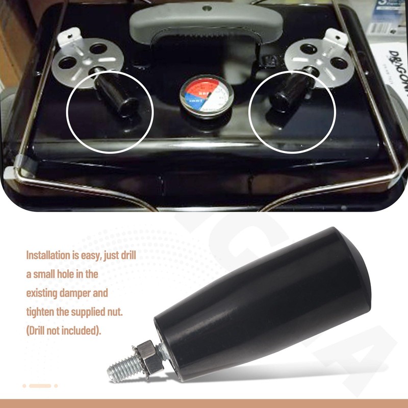 ZHONGXIA Damper Handle for Weber Smokey Mountain WSM Kettle Knob