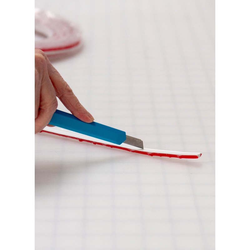 FloorPops White Flexible Trim Peel and Stick Moulding, FPM6362