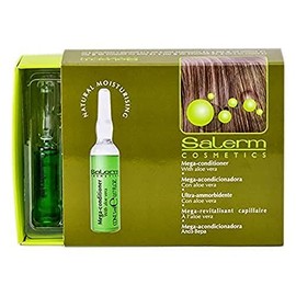 Salerm Cosmetics Mega Conditioner For Nature Moisturising Treatment - 12 Vial x 0.17 oz