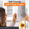 Decobasics 60 Pack Soft Close Cabinet Hinges – 1/2" Overlay
