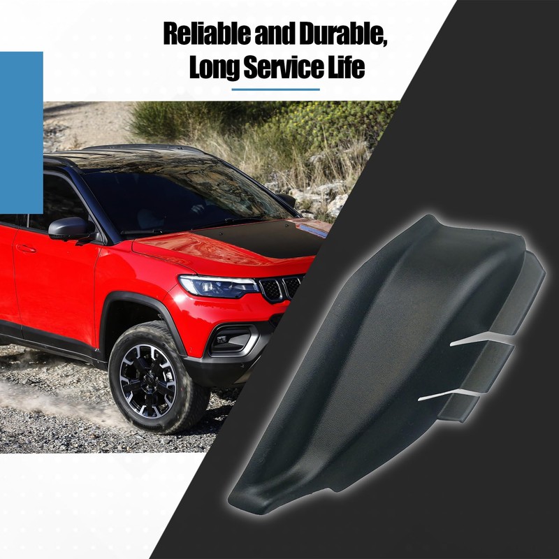 Front Windshield Wrap Corner Trim Right Side Fit for Jeep