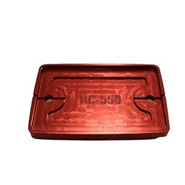 Pro-Tek Red Front Brake Fluid Reservoir Cap Made For Kawasaki Ninja ZX12R ZX-12R 2000 2001 2002 2003 2004 2005 and Kawasaki Z1000 Z-1000 2003 2004 2005 2006 (Red)