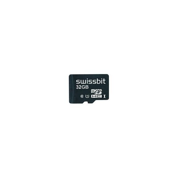 Swissbit SFSD032GN1AM1MT-I-6F-21P-STD, Memory Cards Industrial microSD Card, S-58u, 32 GB,