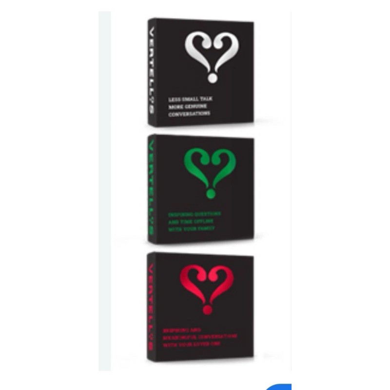 Vertellis TRILOGY 3 Deck Bundles Games -For Couples, Family &