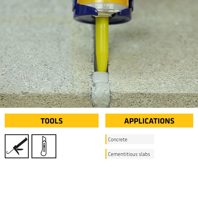 SIKA Sikaflex Self-Leveling Sealant, 12-Pack, 10.1 Oz, Gray – Easy