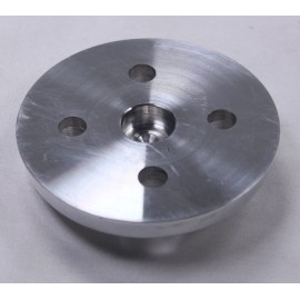 espeedpro21 Polished Aluminum Short Water Pump Pulley Nose Cap SBC Small Block Chevy 55-68