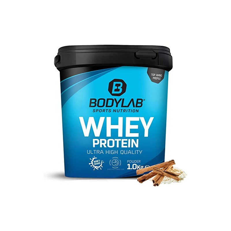 Bodylab24 Whey Protein Pulver, Milchreis-Zimt, 1kg
