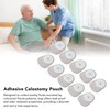 10pcs Adhesive Colostomy Pouch Lock Disposable Drainable Medical Ostomy Bag