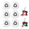 Mop Replace Head, 6 Pack Spin Mop Replacement Head for