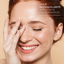 AMOU'ROUCOU Organic Make-Up Oil, Roucoal, Vitamin E, Plum Almond, Anti-Ageing & Shine, Made in France, 125 ml PROPOS'NATURE