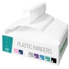 NEATERIZE Clothes Hangers Plastic 100 Pack For Adults - Plastic