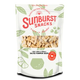 Sunburst Pumpkin Seeds Dry Roasted and Salted, Non GMO (No Oil) 500g