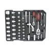 White Aluminum Trolley Case Tool Set, Silver Hand Tool Box