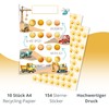 MINITALES Children's Reward Board - Reward System with 10 Sheets