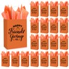 Cholemy 25 Sets Thanksgiving Gift Bags Thanksgiving Party Favor Friend