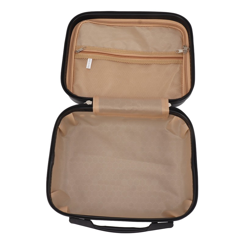 14in Cosmetic Bag Case ABS Delicate Fashionable Travel Toiletry Makeup