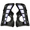 HECASA LED Daytime Running Light Fog Lamp Compatible with 2017-2019