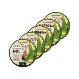 Organia Highly moisturizing skin moisturizer with good scent Dry skin body lotion Aloe vera soothing gel 300g 5 pieces / 오가니아 고보습 잔향좋은 피부보습제 건조피부 바디로션 알로에베라 수딩젤 300g 5개