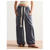 SOLY HUX Women's Baggy Pants Drawstring Waist Jogger Sweatpants with