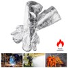 2Pcs ThreeFinger Thicken Cotton Welding Gloves 1000℃ Radiant Heat Fire