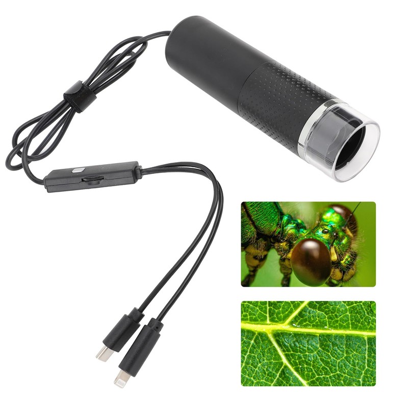 Digital Microscope, Portable USB Microscope, Handheld Microscopes for Kids, Students,