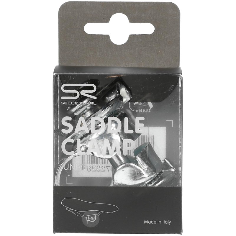 Selle Royal Sattelkloben (3-teilig), Ausführung:Silber
