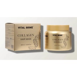 Mascarilla capilar con Colageno, con aceite de macadamia  Repara el cabello daado y maltratado  Reduce el quiebre  Recupera la flexibilidad y el...   