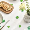 Horaldaily St. Patrick's Day Rectangular Tablecloth 60×140 Inch, Shamrock Trucks
