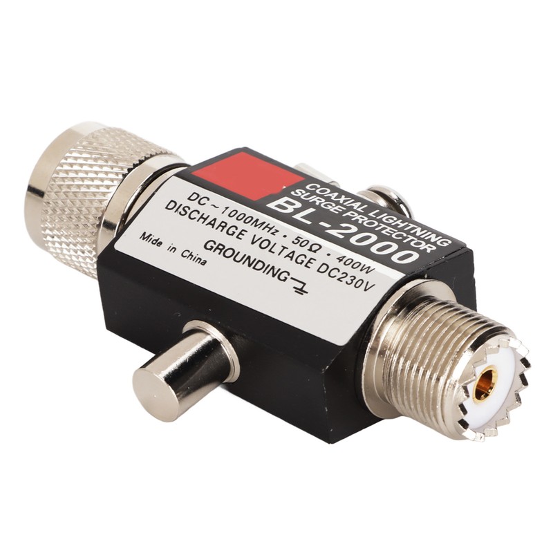 Coaxial Arrester PL259 Female To Male 400W Low Loss VSWR