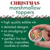 Christmas Marshmallow Toppers, Perfect for Hot Cocoa Toppings or Dessert