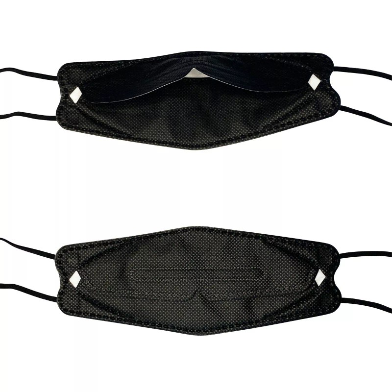 Happylife 2 PCS KF94 BLACK Protective Safety Face Mask 4