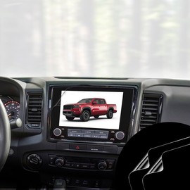 Artemis Shields Matte Anti Glare Anti Fingerprint Premium Screen Protector compatible for 2024 2023 Nissan Frontier Pro X, Pro 4X 9 inch Infotainment Navigation Multimedia Touchscreen Display 2 Pack