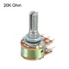 uxcell WH148 20K Ohm Variable Resistors Dual Turn Rotary Carbon