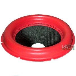 Lord of Bass 15" Mega Roll Subwoofer Speaker Cone  Red Foam Surround