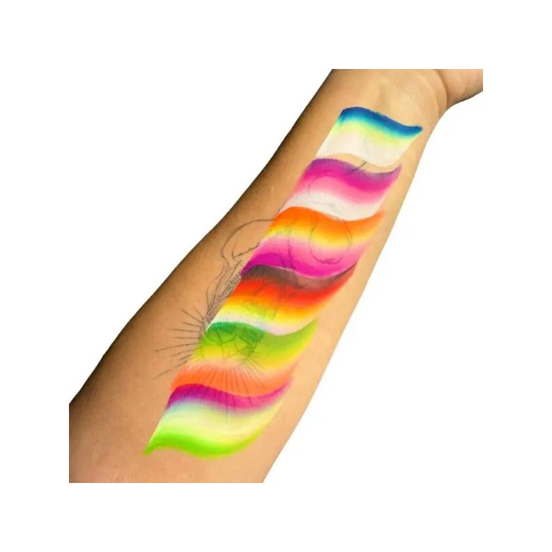 Cameleon Paint Splitcake Color Block Palette Sôkkertantes Spooky