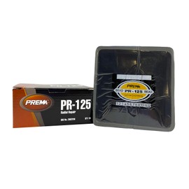 PREMA PR-125 Radial Tire Patches - Passenger Tire and Truck Tire Repair Patches - 5-1/4 x 3-1/4 inch 2 Ply Vulcanizing Tire Patches - 10 Per Box