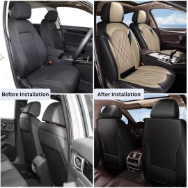 Unbranded Leather Cushion Accessories For Hyundai Tucson 2008-2023 Car Seat Covers 5-Sits